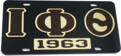 View Buying Options For The Iota Phi Theta 1963 Mirror Insert Car Tag License Plate