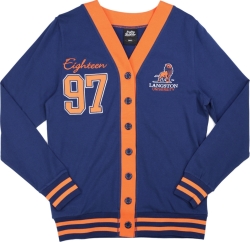 View Buying Options For The Big Boy Langston Lions S10 Womens Cardigan