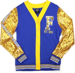 View Buying Options For The Big Boy Fort Valley State Wildcats S9 Womans Cardigan