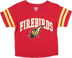 View Buying Options For The Big Boy District Of Columbia Firebirds S4 Foil Cropped Womens Tee
