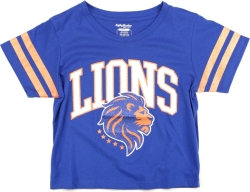 View Buying Options For The Big Boy Florida Memorial Lions S4 Foil Cropped Womens Tee