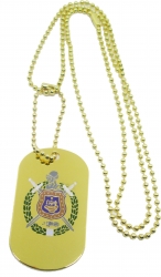 View Buying Options For The Omega Psi Phi Double Sided Dog Tag