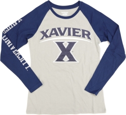 View Buying Options For The Big Boy Xavier Musketeers S4 Womens Long Sleeve Tee
