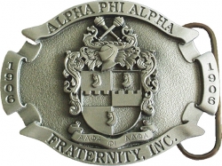 View Buying Options For The Alpha Phi Alpha 3D Oval Shield Mens Belt Buckle