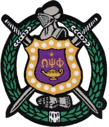 View Buying Options For The Omega Psi Phi Shield Thin Woven Label Iron-On Patch [Pre-Pack]