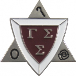 View Buying Options For The Gamma Sigma Sigma Active Membership Badge Lapel Pin