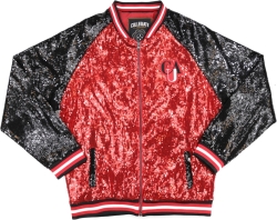 View Buying Options For The Big Boy Clark Atlanta Panthers S4 Womens Sequins Jacket