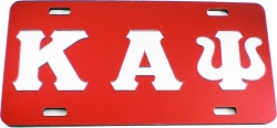 View Buying Options For The Kappa Alpha Psi Classic Mirror License Plate