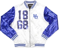 View Buying Options For The Big Boy Hampton Pirates S4 Womens Sequins Satin Jacket