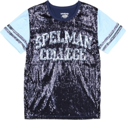 View Buying Options For The Big Boy Spelman College S6 Womens Sequins Tee