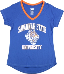 View Buying Options For The Big Boy Savannah State Tigers S3 Womens V-Neck Tee