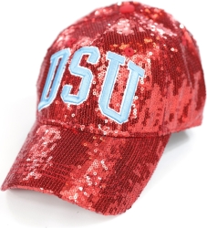 View Buying Options For The Big Boy Delaware State Hornets S144 Womens Sequins Cap