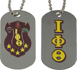 View Buying Options For The Iota Phi Theta Double Sided Dog Tag