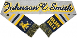 View Buying Options For The Big Boy Johnson C. Smith Golden Bulls S5 Knit Scarf