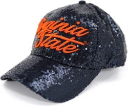 View Buying Options For The Big Boy Virginia State Trojans S141 Ladies Sequins Cap