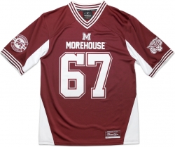 View Buying Options For The Big Boy Morehouse Maroon Tigers S11 Mens Football Jersey
