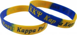 View Buying Options For The Kappa Kappa Psi Color Swirl Silicone Bracelet [Pre-Pack]