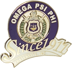 View Buying Options For The Omega Psi Phi Fraternity Inc. Since 1911 Lapel Pin