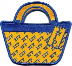 View Buying Options For The Sigma Gamma Rho Purse Shaped Luggage Tag