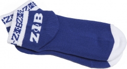 View Buying Options For The Zeta Phi Beta Ladies Pair Ankle/Bootie Socks