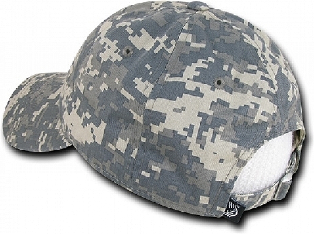RapDom Tonal US Flag Graphic Relaxed Mens Cap