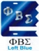 MASON - PHA Phi Beta Sigma Split License Plate Frame