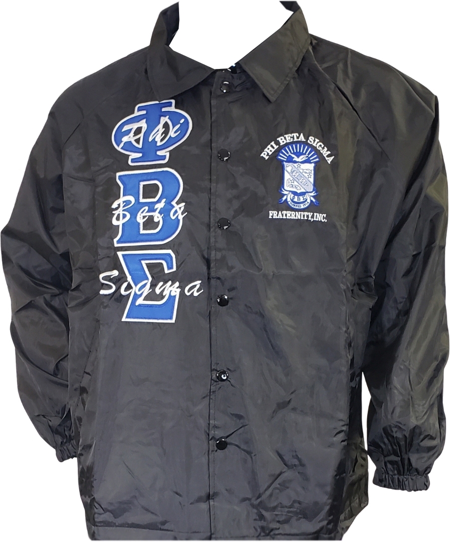 Buffalo Dallas Phi Beta/Β Sigma Crossing Line Jacket
