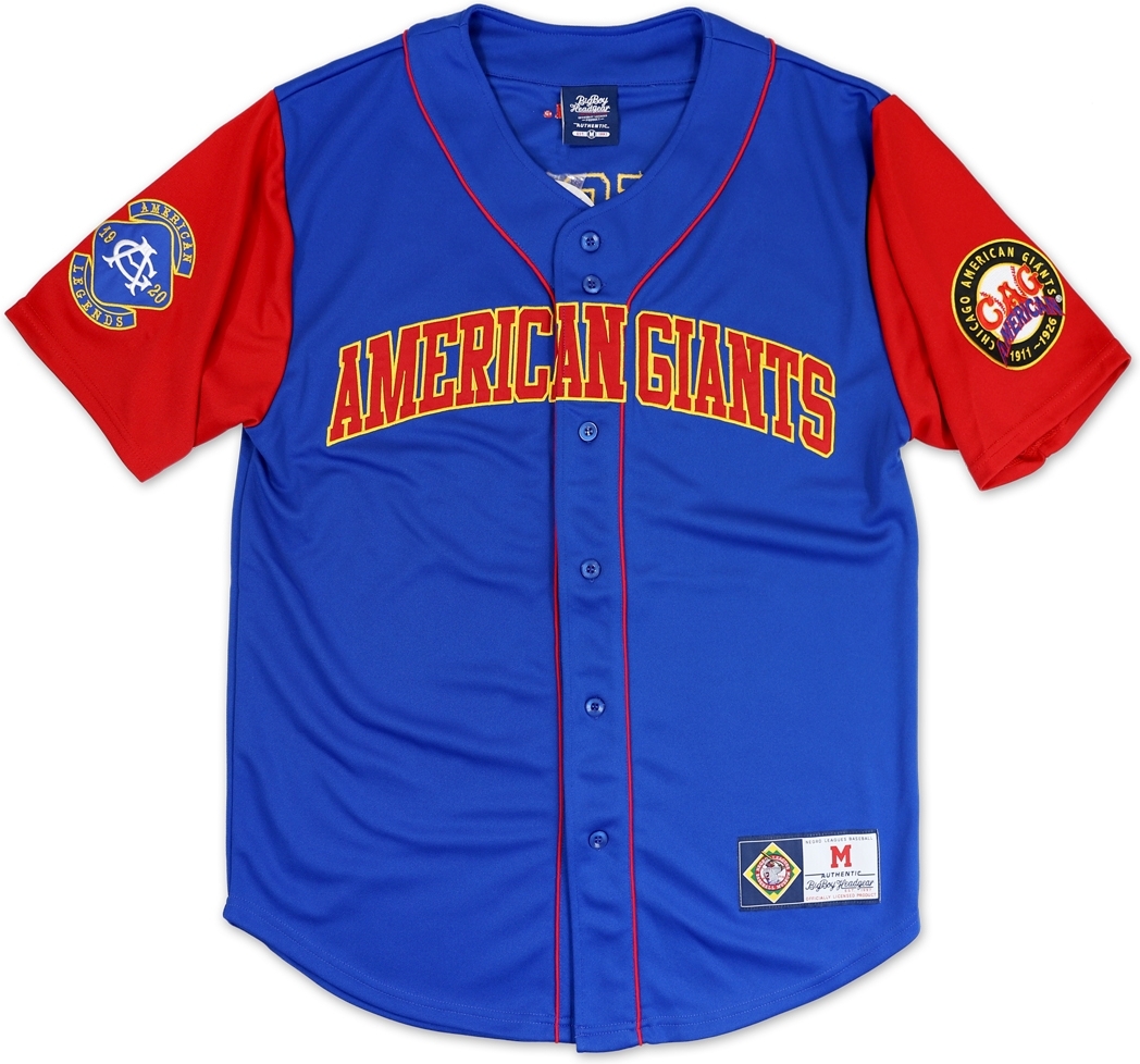 Big Boy Chicago American Giants Legacy S4 Mens Baseball Jersey