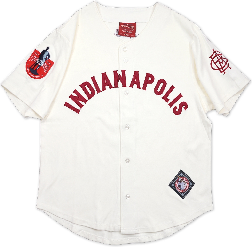 Big Boy Indianapolis ABCs Centennial Heritage Mens Baseball Jersey