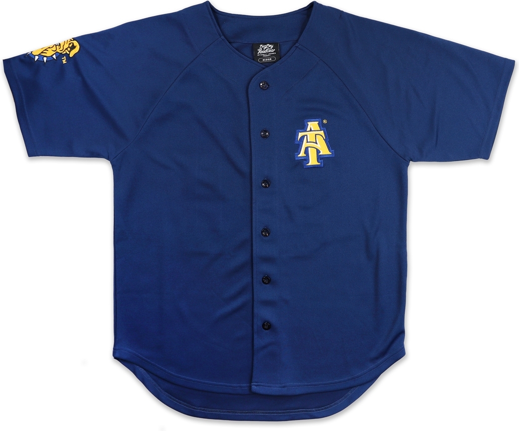 Big Boy North Carolina A&T Aggies Mens Baseball Jersey