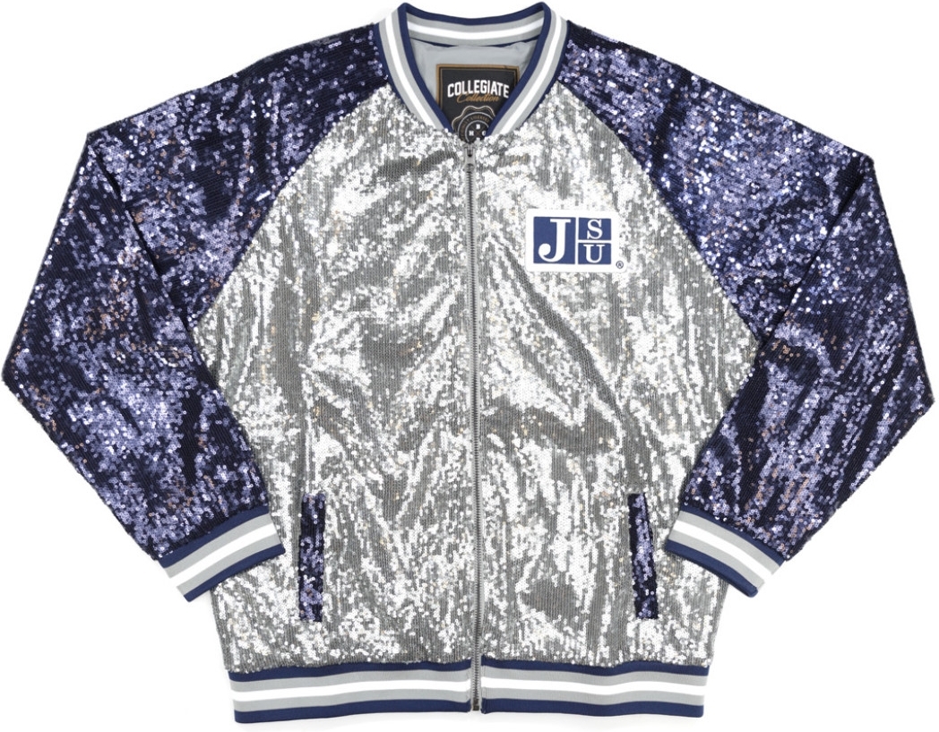 Big Boy Jackson State Tigers S4 Damen Pailletten Jacke - Bild 2 von 19