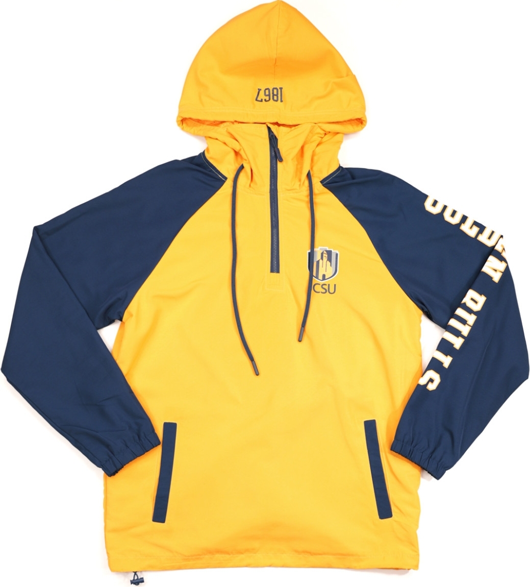 Big Boy Johnson C. Smith Golden Bulls S4 Womens Anorak Jacket - Picture 2 of 19