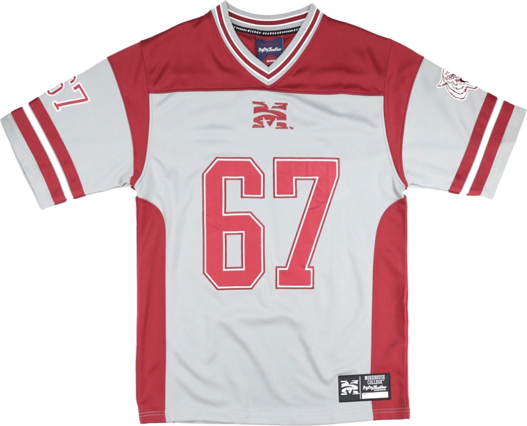 Big Boy Morehouse Maroon Tigers S14 Mens Football Jersey