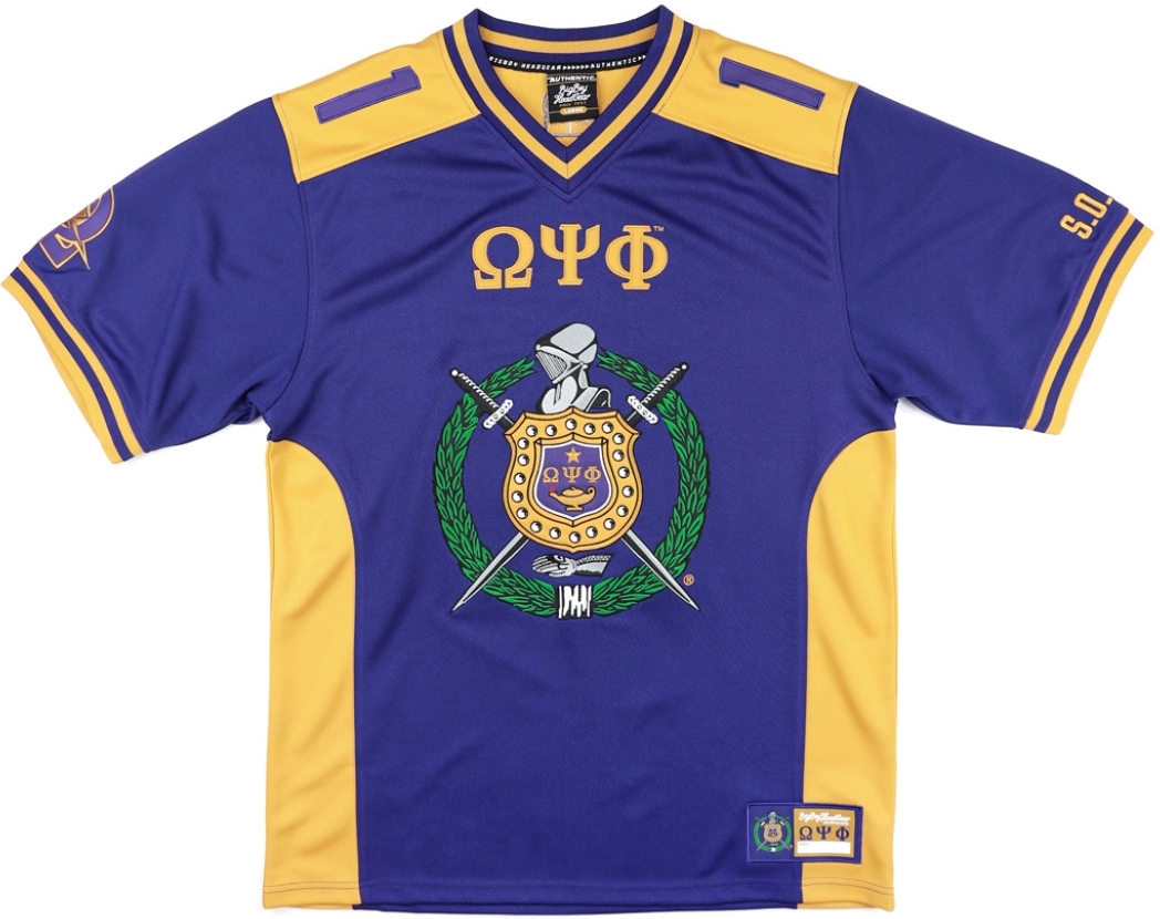 Big Boy Omega Psi Phi Divine 9 S16 Football Jersey