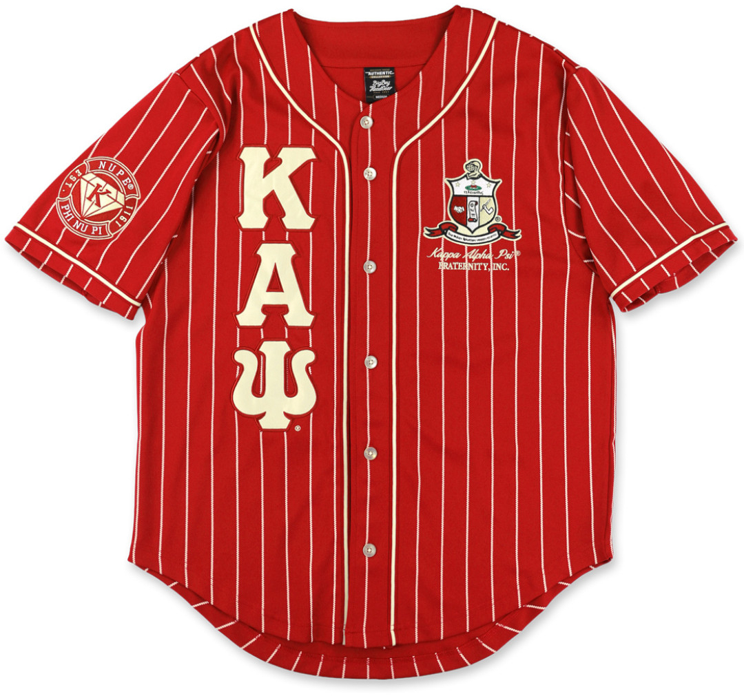 Big Boy Kappa Alpha Psi Divine 9 S1 Baseball Jersey