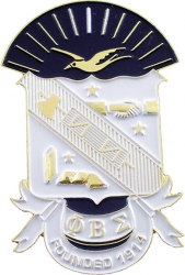 View Buying Options For The Phi Beta Sigma Shield Die-Cut Car Badge