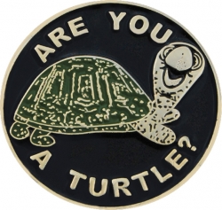 View Buying Options For The Shriner Are You A Turtle Round Lapel Pin