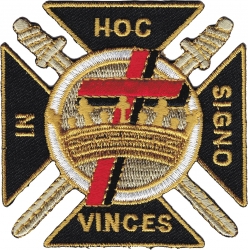 View Buying Options For The Knights Templar Symbol Cut-Out Iron-On Patch