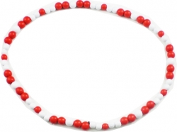 View Buying Options For The Greek Wood Color Bead Tiki Necklace