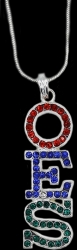 View Buying Options For The Order Of The Eastern Star Austrian Crystal Pendant Necklace
