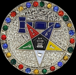 View Buying Options For The Past Matron Single Snap Button with Crystals