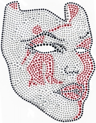 View Buying Options For The Delta Sigma Theta Mask Studstone Transfer