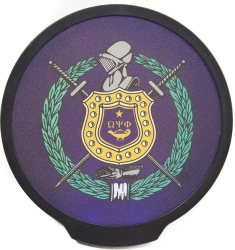 View Buying Options For The Omega Psi Phi LED Car Badge