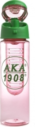 View Buying Options For The Alpha Kappa Alpha Water Bottle With Fruit-Infuser