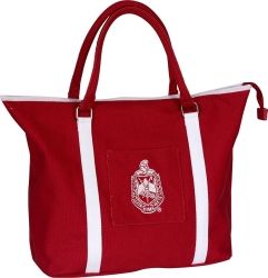 View Buying Options For The Delta Sigma Theta Canvas Tote Bag