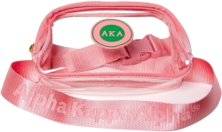 View Buying Options For The Alpha Kappa Alpha Clear Stadium Crossbody Bag