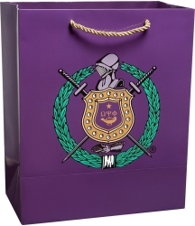 View Buying Options For The Omega Psi Phi Medium Gift Bag [Pre-Pack]