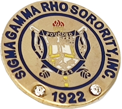 View Buying Options For The Sigma Gamma Rho Sorority Inc. Rhinestone Lapel Pin