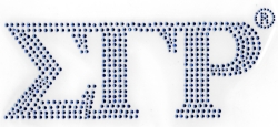 View Buying Options For The Sigma Gamma Rho Rhinestud Heat Transfer
