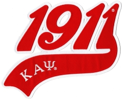 View Buying Options For The Kappa Alpha Psi 1911 Athletic Tail Twill Iron-On Patch